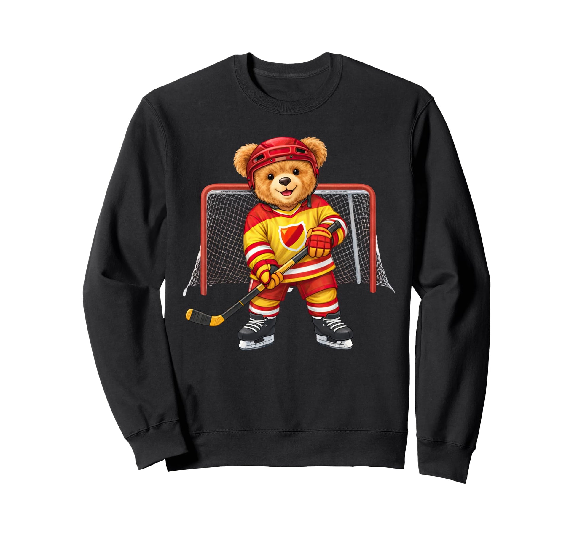 Ice Hockey Player Hockey Lover Sweatshirt - Fun Novelty Design for Adults - T-Shirt, Sweatshirt, Hoodie