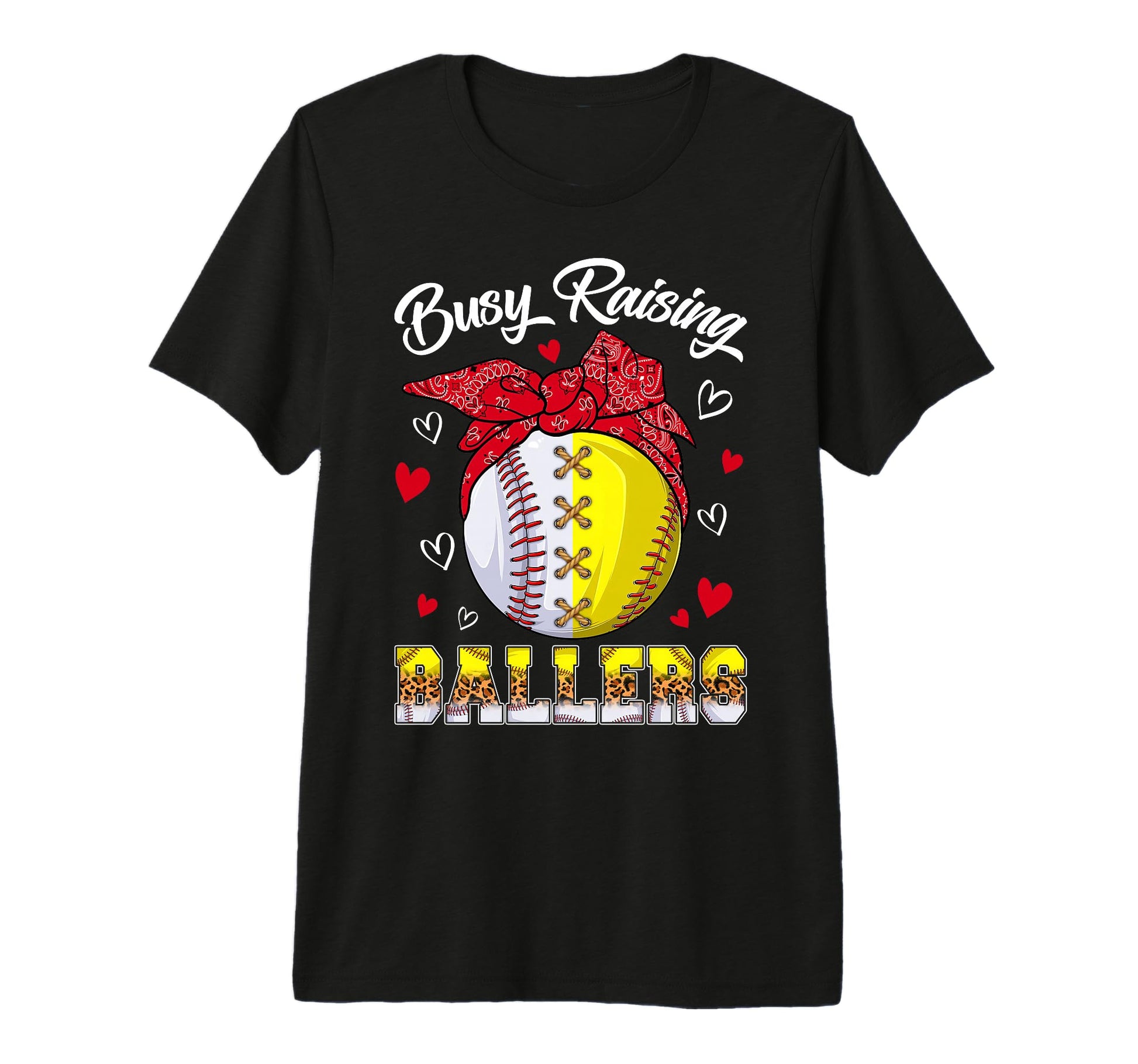 Busy Raising Ballers Baseball T-Shirt - Streetwear Style Men Women - T-Shirt, Sweatshirt, Hoodie