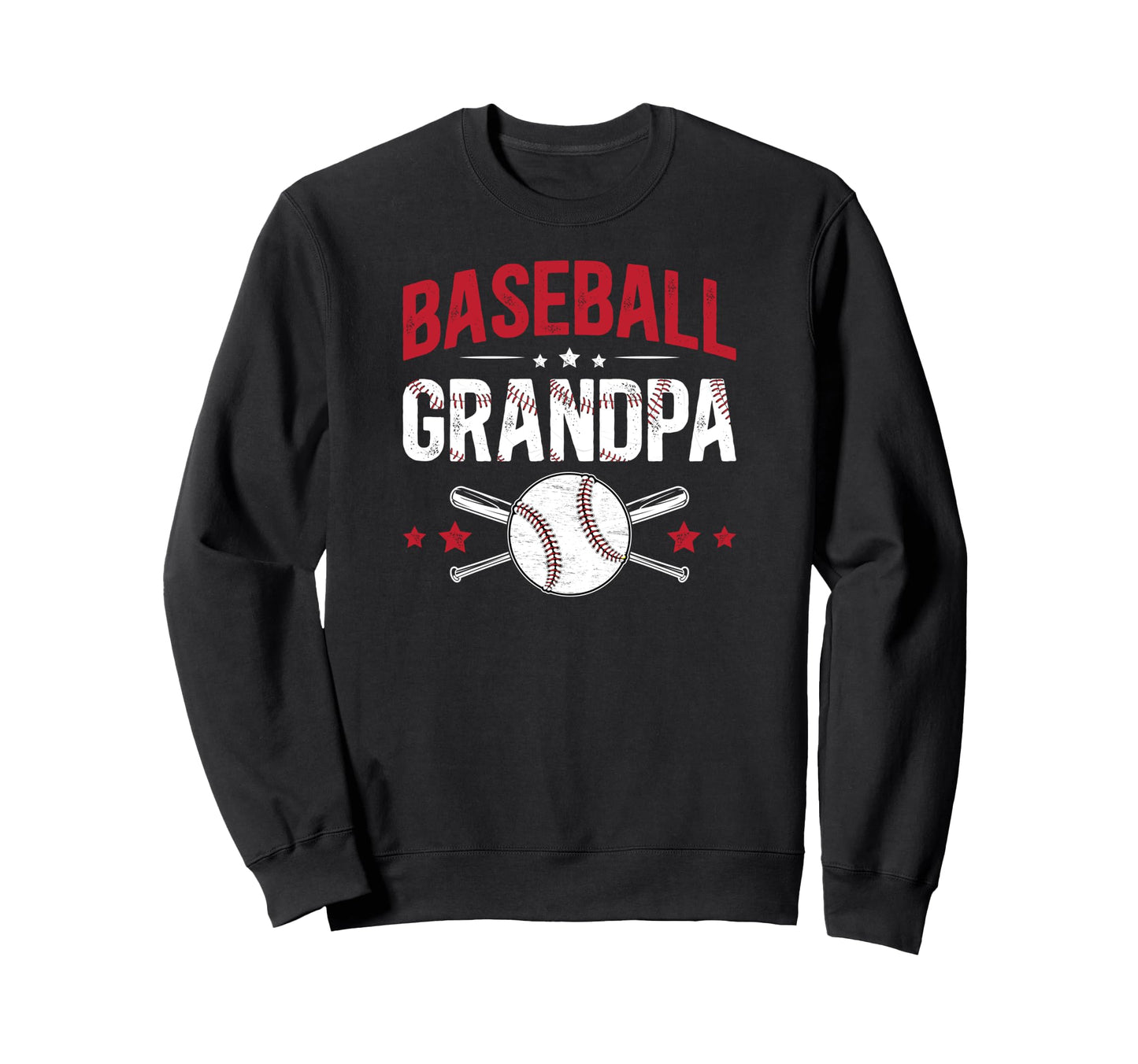 Baseball Grandpa Best Baseball Sweatshirt - Unique Graphic Men Women - T-Shirt, Sweatshirt, Hoodie