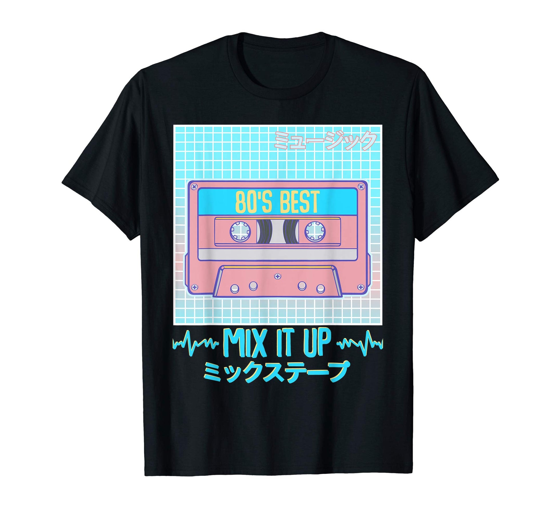 Aesthetic Vaporwave Art Mix Tape 80S T-Shirt - Streetwear Style Men Women - T-Shirt, Sweatshirt, Hoodie