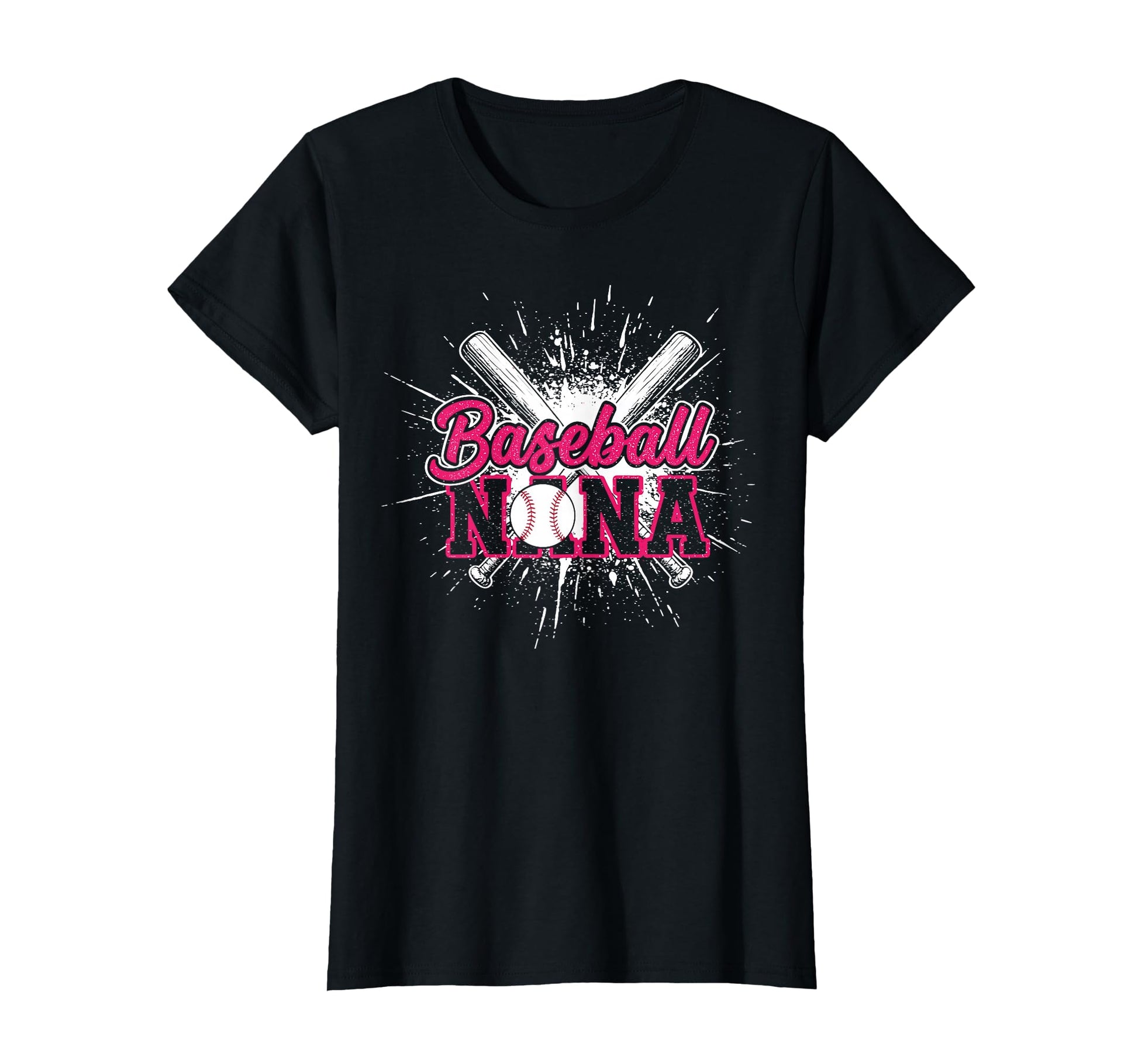 Womens Baseball Nana Grandma T-Shirt - Novelty Apparel Men Women - T-Shirt, Sweatshirt, Hoodie