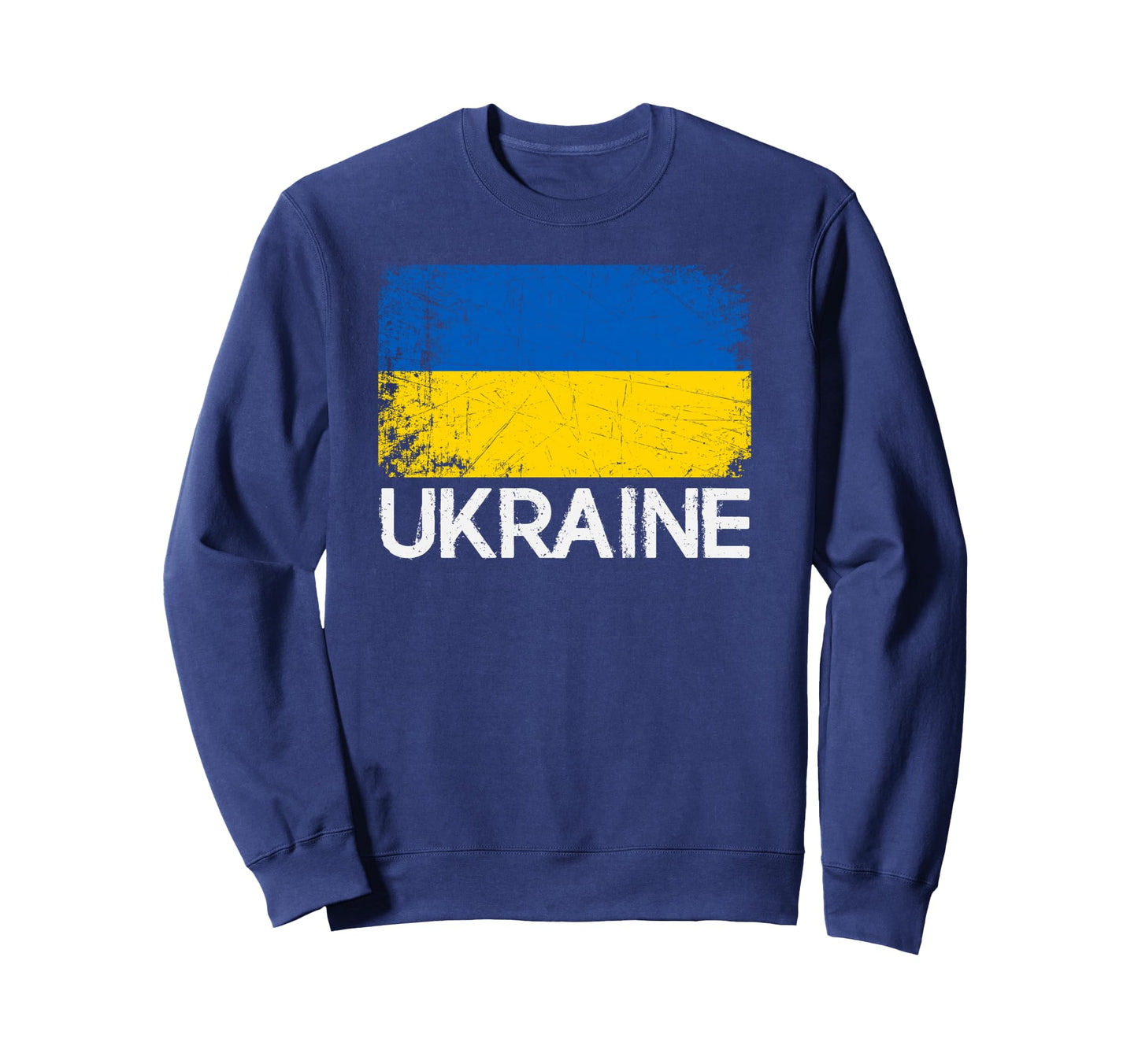 Ukrainian Flag Made Ukraine Gift Sweatshirt - Fun Novelty Design Unisex - T-Shirt, Sweatshirt, Hoodie
