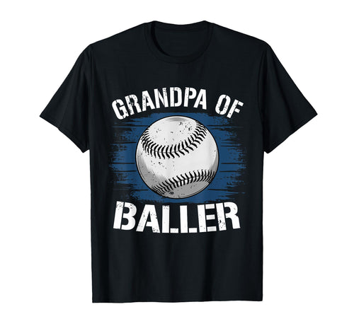 Grandpa Ballers Baseball Baseball T-Shirt - Streetwear Style Men Women - T-Shirt, Sweatshirt, Hoodie