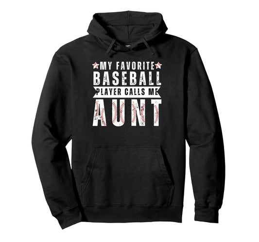My Favorite Baseball Player Calls Me Hoodie - Unique Graphic Men Women - T-Shirt, Sweatshirt, Hoodie