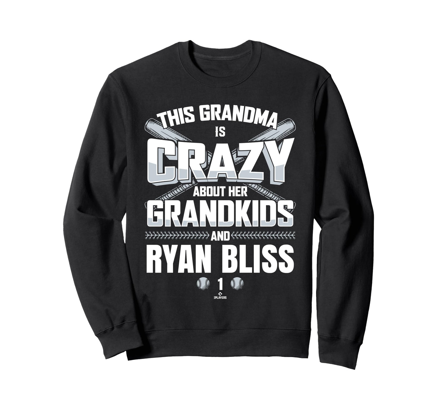 Grandma Crazy Ryan Bliss Seattle Sweatshirt - Fun Novelty Design Unisex - T-Shirt, Sweatshirt, Hoodie