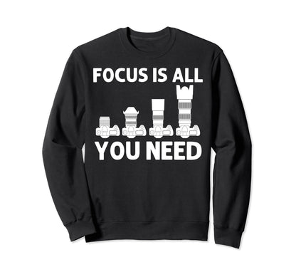 Photography Art Photographer Sweatshirt - Graphic Print Men Women - T-Shirt, Sweatshirt, Hoodie