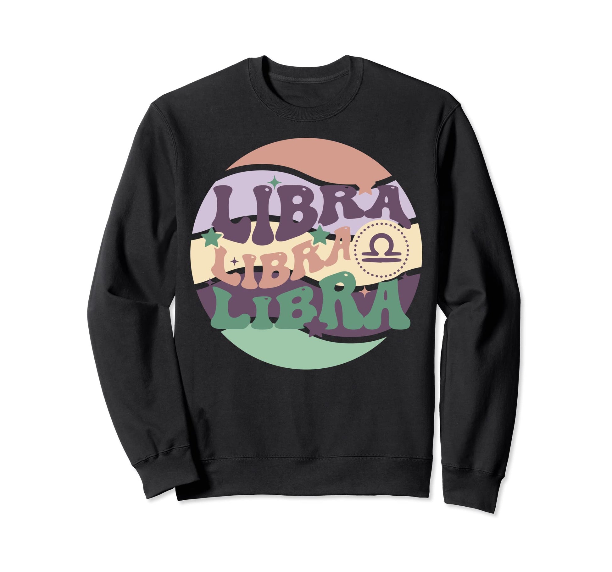 Libra Zodiac Birthday Boho Y2K Sweatshirt - Aesthetic Graphic Men Women - T-Shirt, Sweatshirt, Hoodie