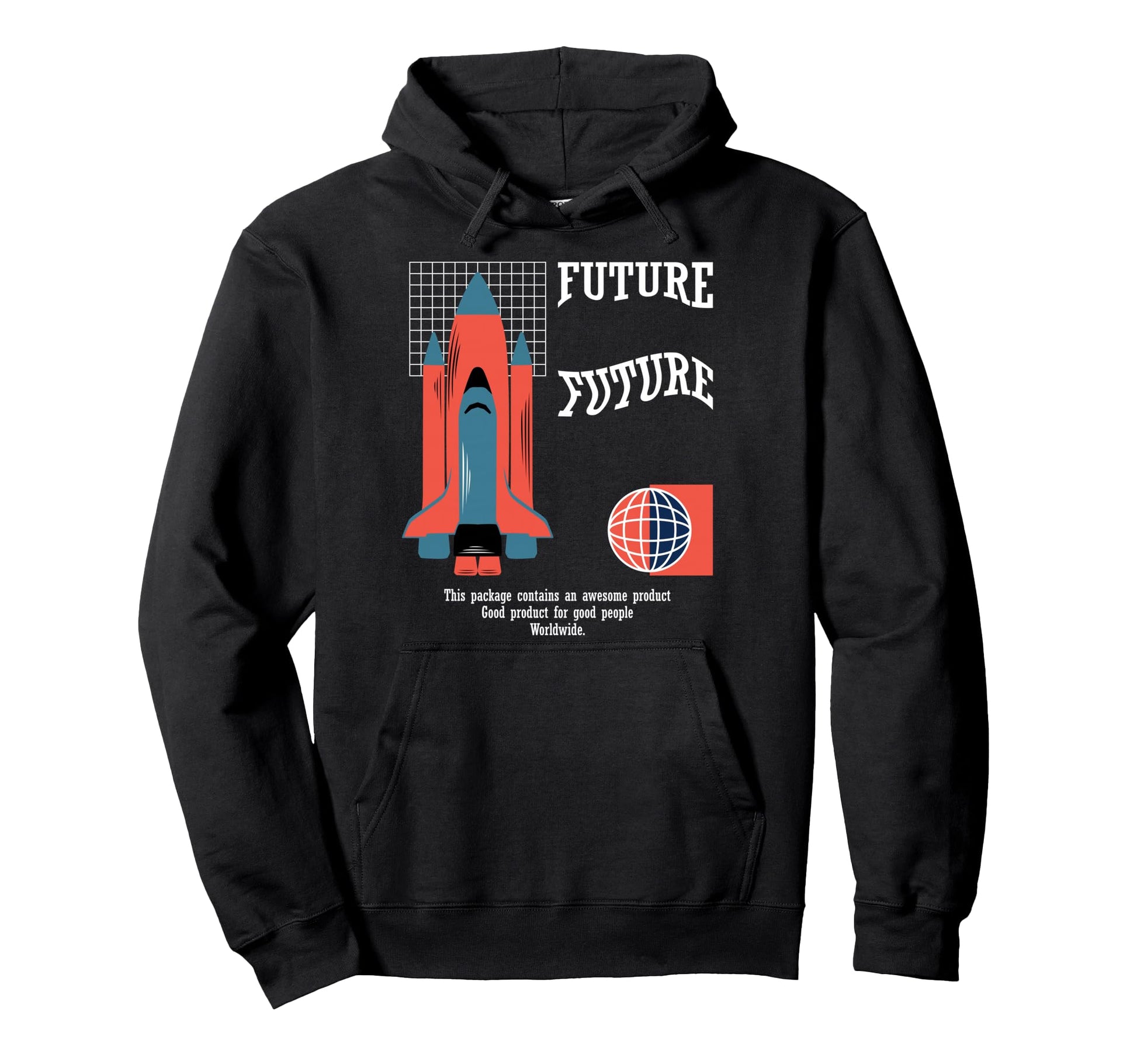 Future Rocket Sad Aesthetic Edgy Hoodie - Aesthetic Graphic Unisex - T-Shirt, Sweatshirt, Hoodie