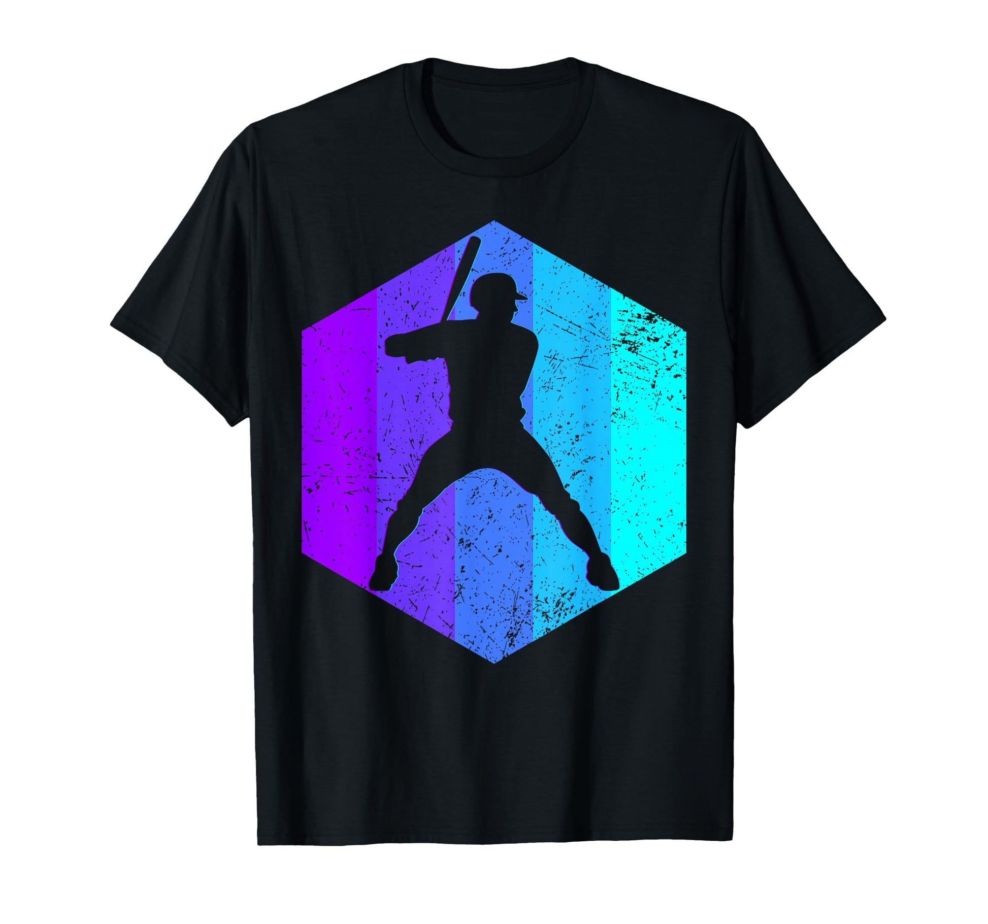 Baseball Player Vaporwave Aesthetic T-Shirt - Minimalist Print Unisex - T-Shirt, Sweatshirt, Hoodie