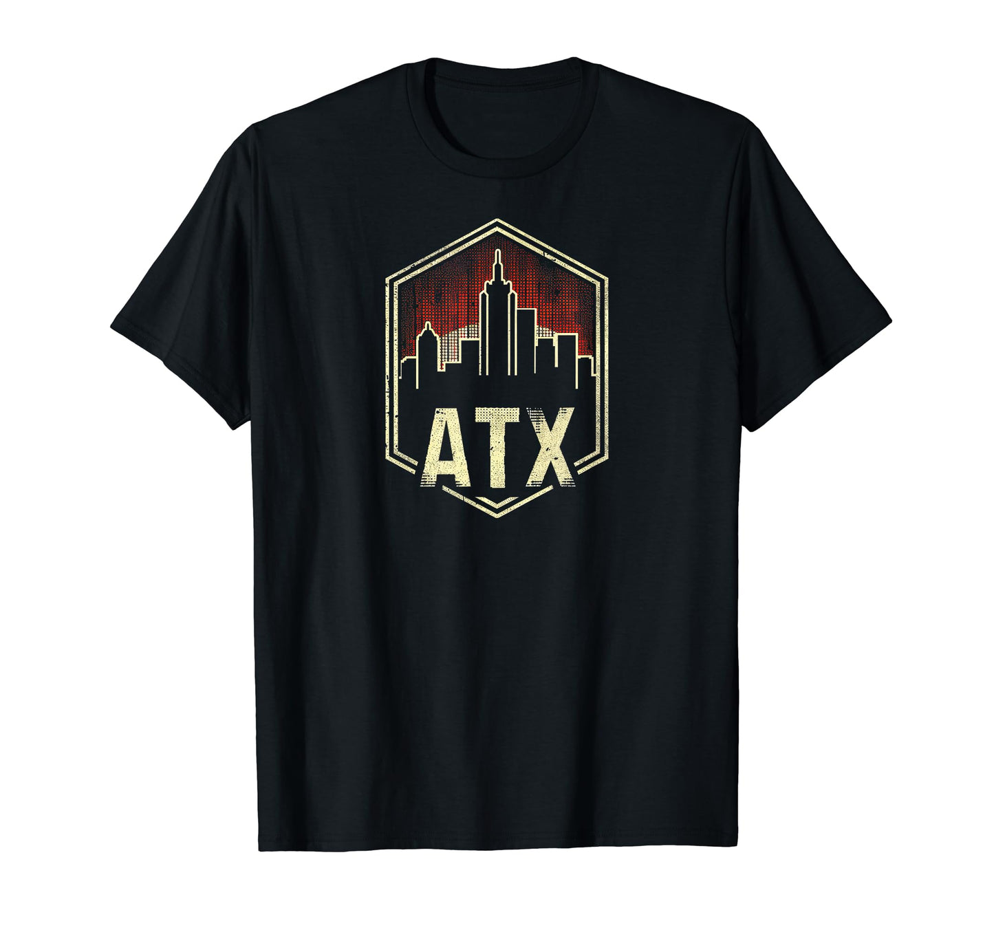Atx Grit 90S Grunge Urbandecay Mens T-Shirt - Minimalist Print for Adults - T-Shirt, Sweatshirt, Hoodie