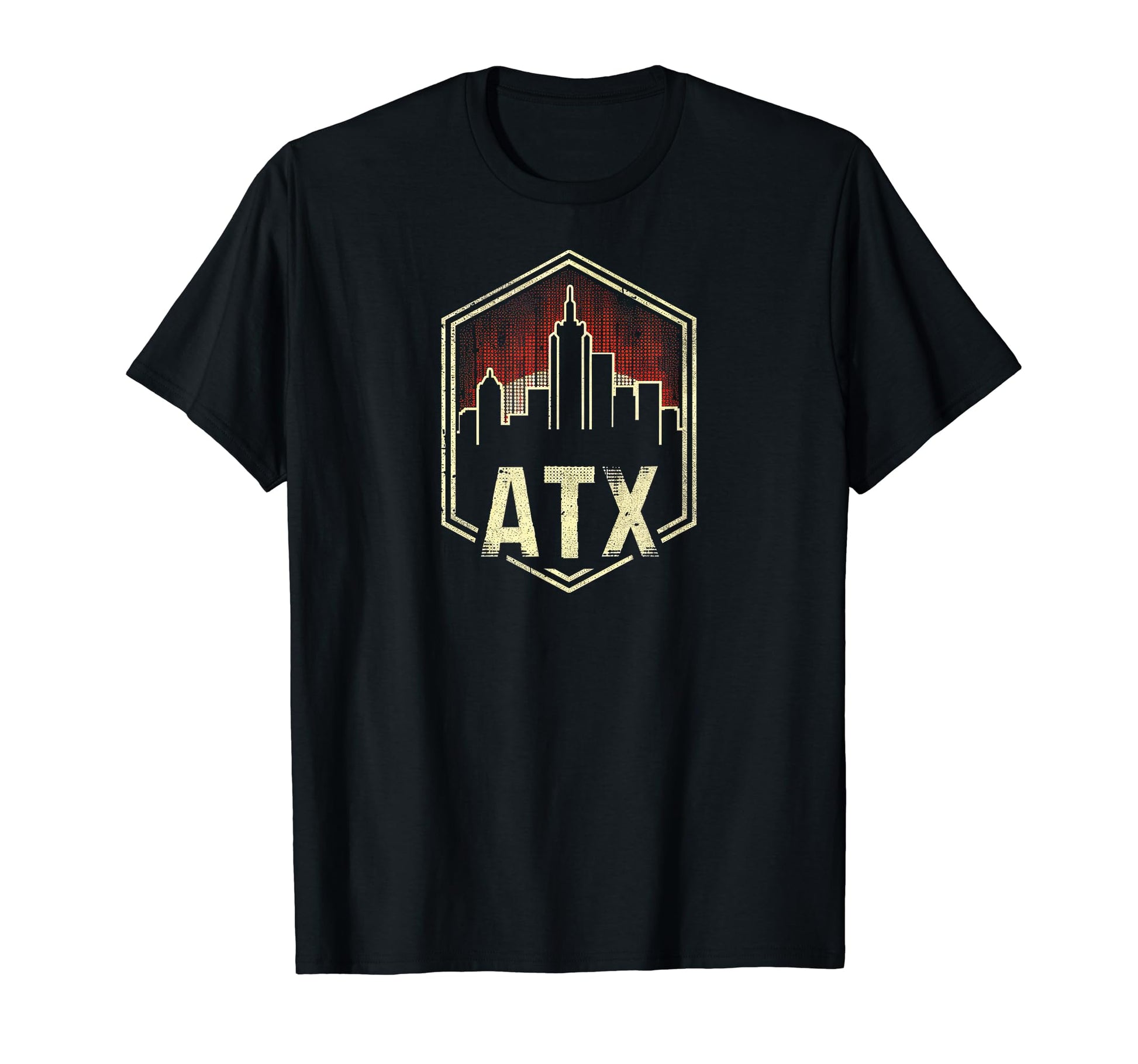 Atx Grit 90S Grunge Urbandecay Mens T-Shirt - Minimalist Print for Adults - T-Shirt, Sweatshirt, Hoodie