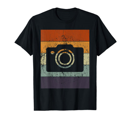 Photographer Camera T-Shirt - Custom Art Print Men Women - T-Shirt, Sweatshirt, Hoodie