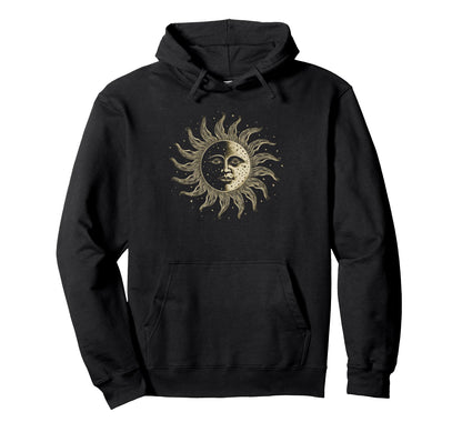 Boho Sun Sunshine Elegance Hoodie - Graphic Print Unisex - T-Shirt, Sweatshirt, Hoodie