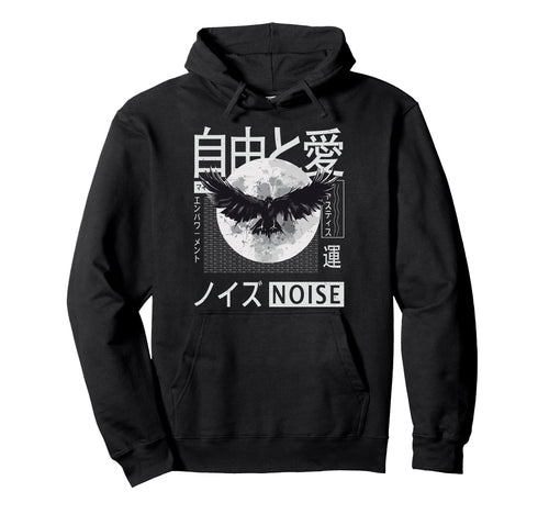 Vaporwave Aesthetic Japanese Korean Moon Hoodie - Streetwear Style Unisex - T-Shirt, Sweatshirt, Hoodie