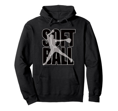 Softball Pitcher Great Teen Player Hoodie - Unique Graphic Men Women - T-Shirt, Sweatshirt, Hoodie