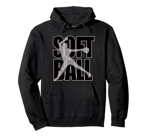 Softball Pitcher Great Teen Player Hoodie - Unique Graphic Men Women - T-Shirt, Sweatshirt, Hoodie