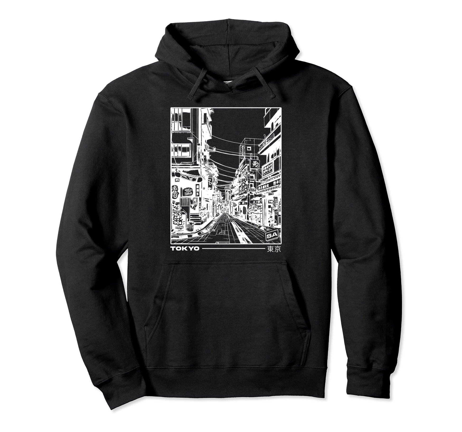 Japan Streets 90S Tokyo Japanese Lofi Hoodie - Streetwear Style for Adults - T-Shirt, Sweatshirt, Hoodie