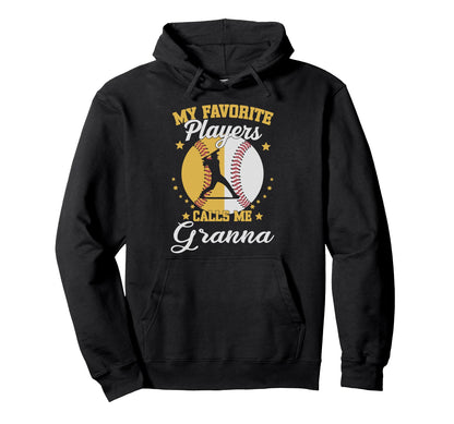 My Favorite Baseball Softball Players Hoodie - Novelty Apparel Men Women - T-Shirt, Sweatshirt, Hoodie
