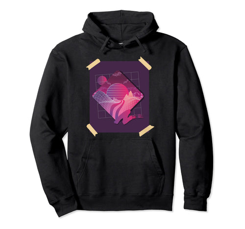 Vaporwave 90S 80S Hoodie - Custom Art Print Men Women - T-Shirt, Sweatshirt, Hoodie