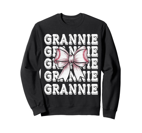 Coquette Baseball Grannie Sweatshirt - Custom Art Print for Adults - T-Shirt, Sweatshirt, Hoodie