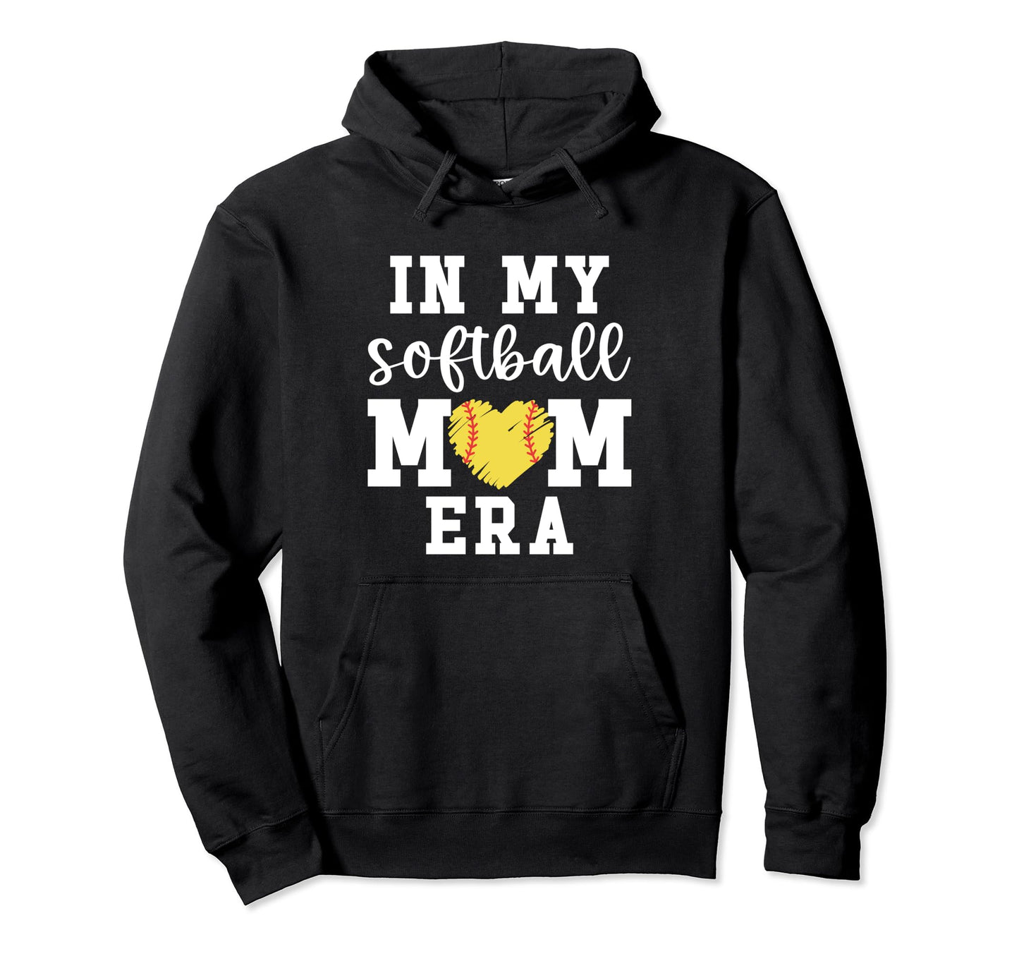 My Softball Mom Era Proud Softball Mom Hoodie - Unique Graphic Men Women - T-Shirt, Sweatshirt, Hoodie