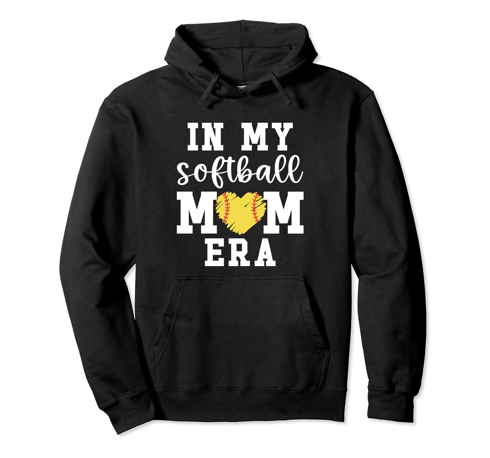 My Softball Mom Era Proud Softball Mom Hoodie - Unique Graphic Men Women - T-Shirt, Sweatshirt, Hoodie