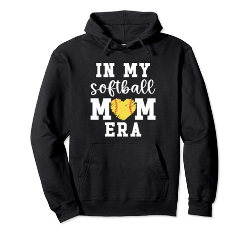 My Softball Mom Era Proud Softball Mom Hoodie - Unique Graphic Men Women - T-Shirt, Sweatshirt, Hoodie