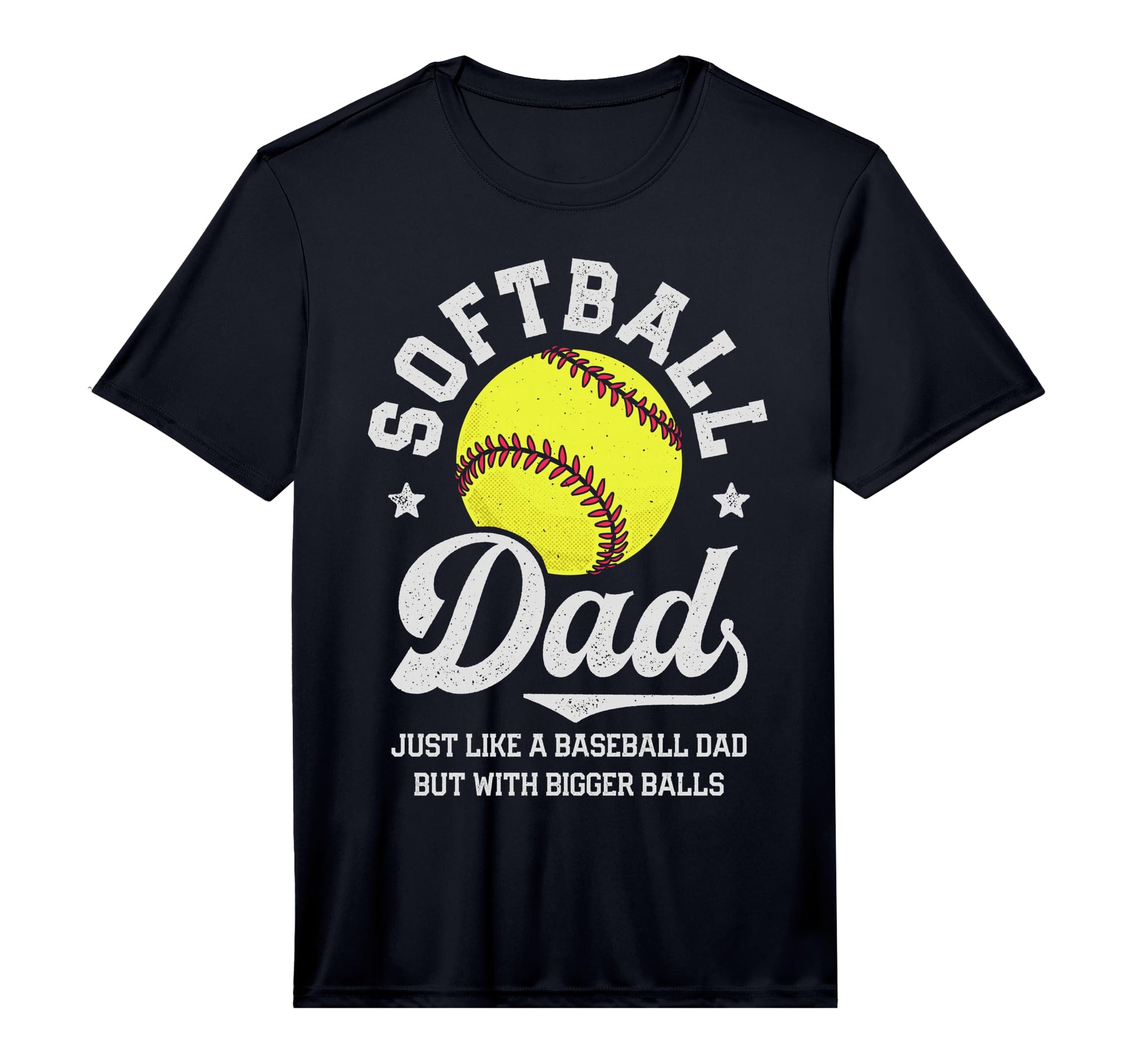 Mens Softball Dad Like Baseball But T-Shirt - Streetwear Style for Adults - T-Shirt, Sweatshirt, Hoodie