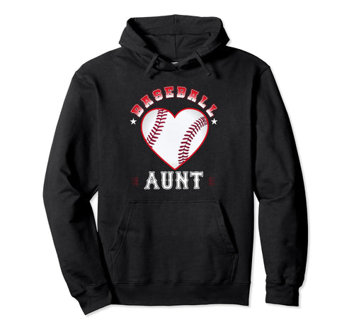 Baseball Aunt Gifts Mothers Day Hoodie - Aesthetic Graphic for Adults - T-Shirt, Sweatshirt, Hoodie
