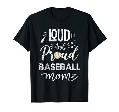 Baseball Shirts Loud And Proud Ball T-Shirt - Custom Art Print Men Women - T-Shirt, Sweatshirt, Hoodie