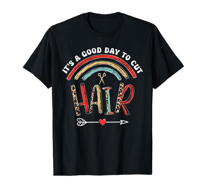 Hair Stylist Barber Rainbow Salon Boho T-Shirt - Custom Art Print Men Women - T-Shirt, Sweatshirt, Hoodie