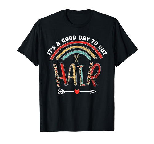 Hair Stylist Barber Rainbow Salon Boho T-Shirt - Custom Art Print Men Women - T-Shirt, Sweatshirt, Hoodie