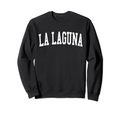 La Laguna Mexico Distressed White Sweatshirt - Streetwear Style Unisex - T-Shirt, Sweatshirt, Hoodie