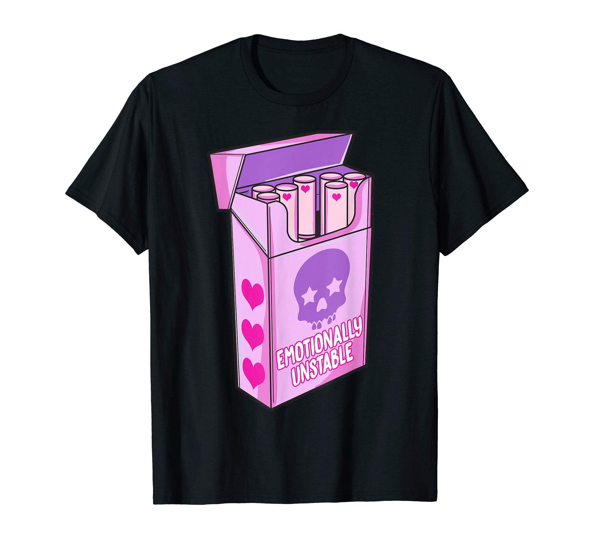 Pastel Goth Emotionally Unstable T-Shirt - Casual Everyday Wear Unisex - T-Shirt, Sweatshirt, Hoodie