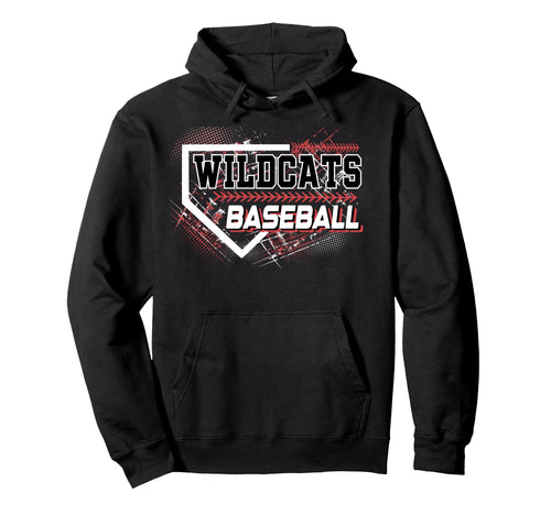 Red Wildcats Baseball Mom Wildcat Pride Hoodie - Aesthetic Graphic Unisex - T-Shirt, Sweatshirt, Hoodie