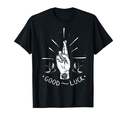Good Luck Aesthetic Edgy Streetwear T-Shirt - Custom Art Print Men Women - T-Shirt, Sweatshirt, Hoodie