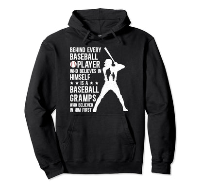Baseball Gramps Who Believed Hoodie - Casual Everyday Wear for Adults - T-Shirt, Sweatshirt, Hoodie