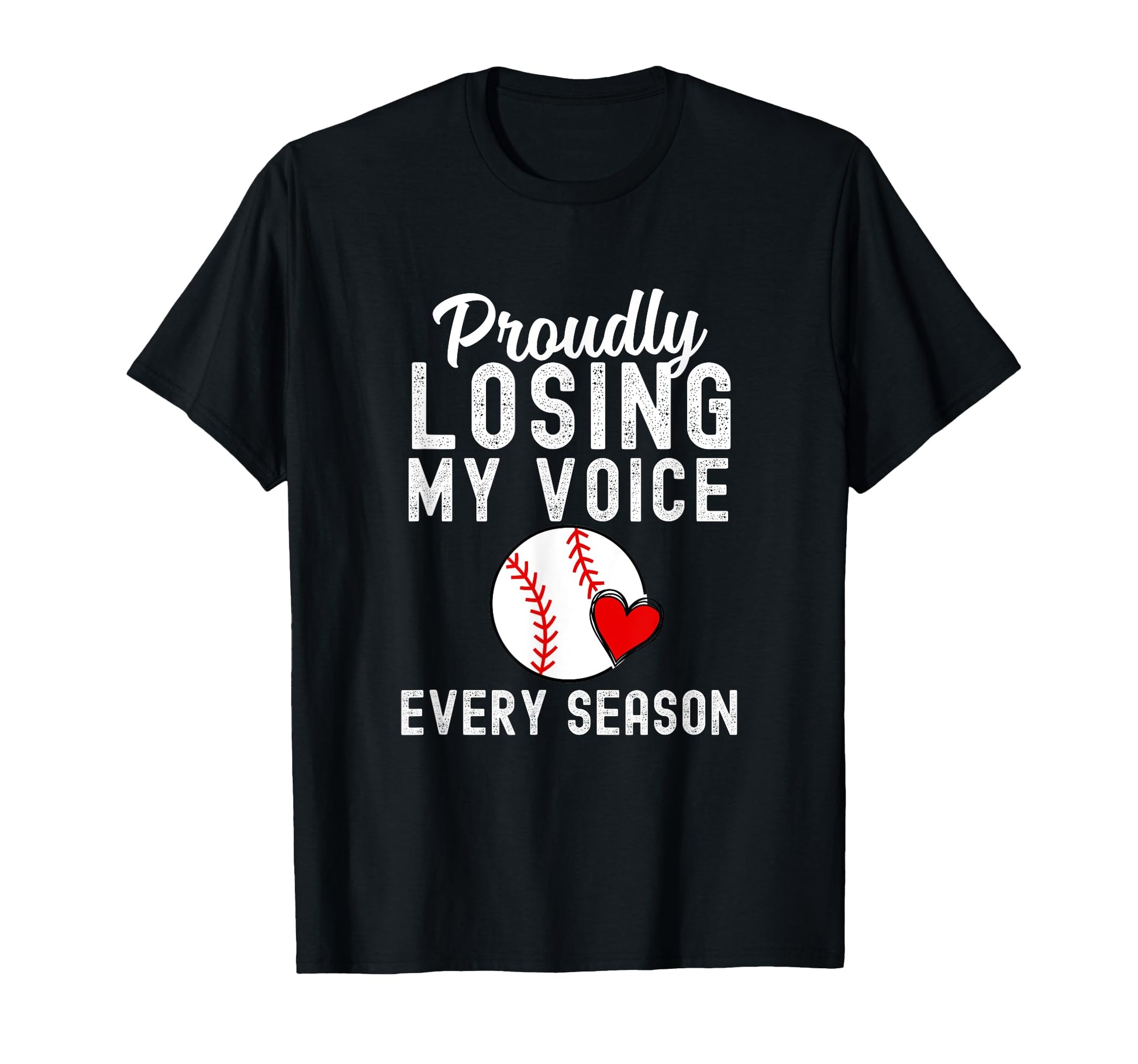 Baseball Mom Life Proudly Losing T-Shirt - Fun Novelty Design for Adults - T-Shirt, Sweatshirt, Hoodie