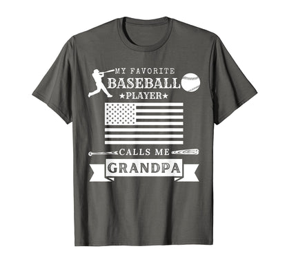 My Favorite Baseball Player Calls Me T-Shirt - Graphic Print Men Women - T-Shirt, Sweatshirt, Hoodie