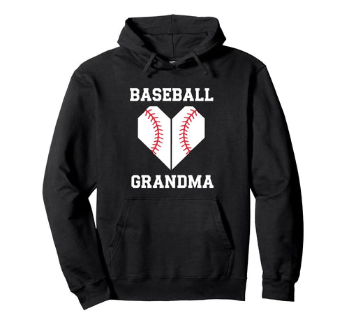 Grandmother Baseball Grandma Hoodie - Custom Art Print Men Women - T-Shirt, Sweatshirt, Hoodie