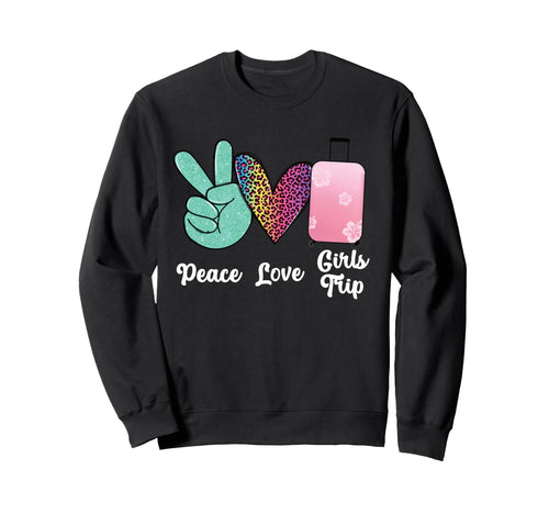 Weekend Peace Love Trip Sweatshirt - Casual Everyday Wear Unisex - T-Shirt, Sweatshirt, Hoodie