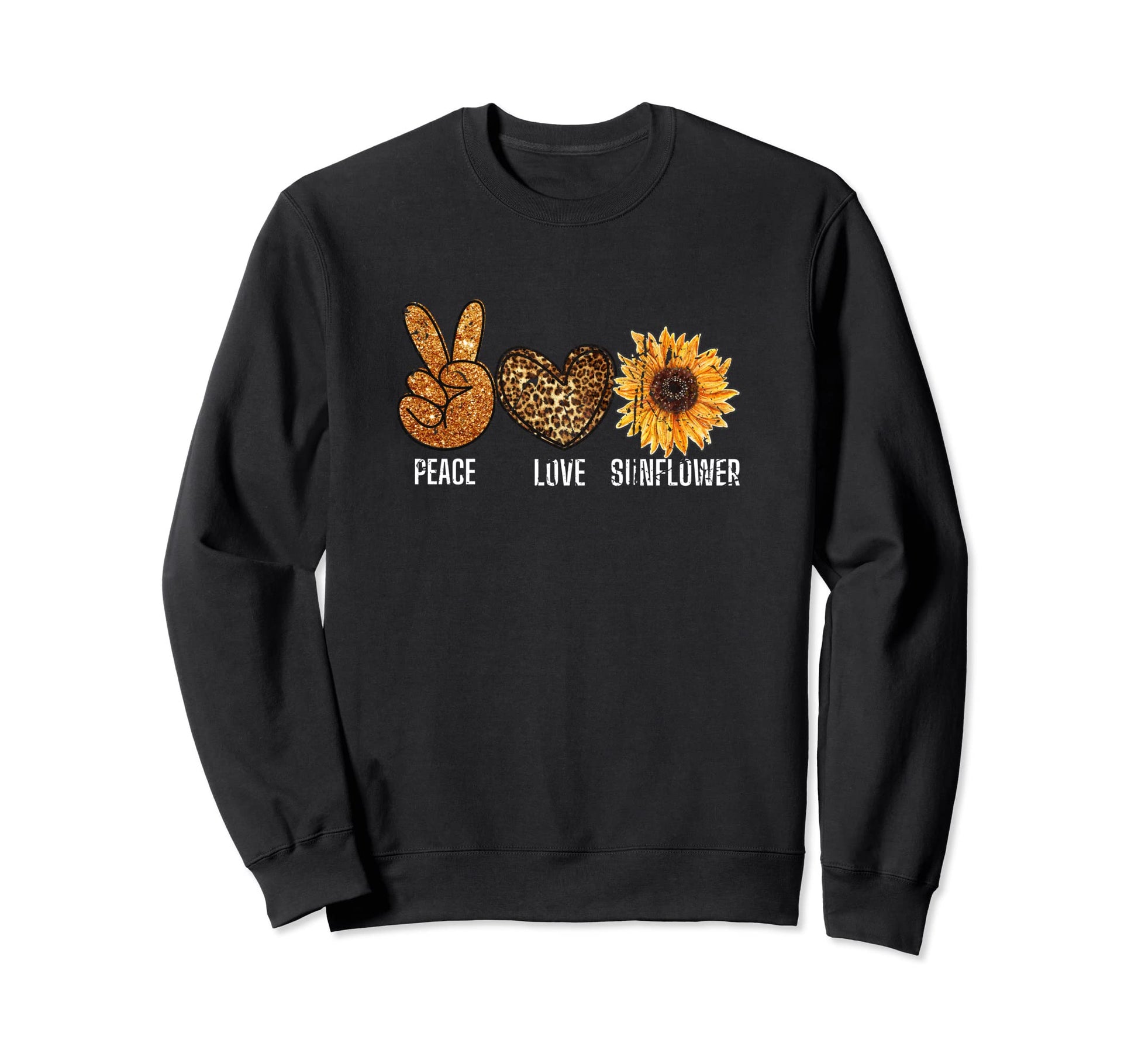 Florist Flower Lover Peace Sign Sweatshirt - Custom Art Print Men Women - T-Shirt, Sweatshirt, Hoodie