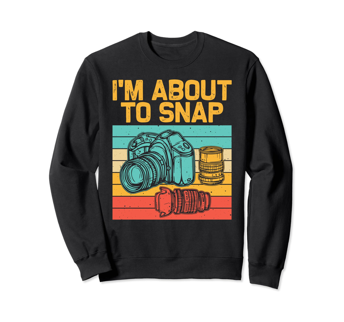 Photographer Photography Lover Sweatshirt - Minimalist Print for Adults - T-Shirt, Sweatshirt, Hoodie
