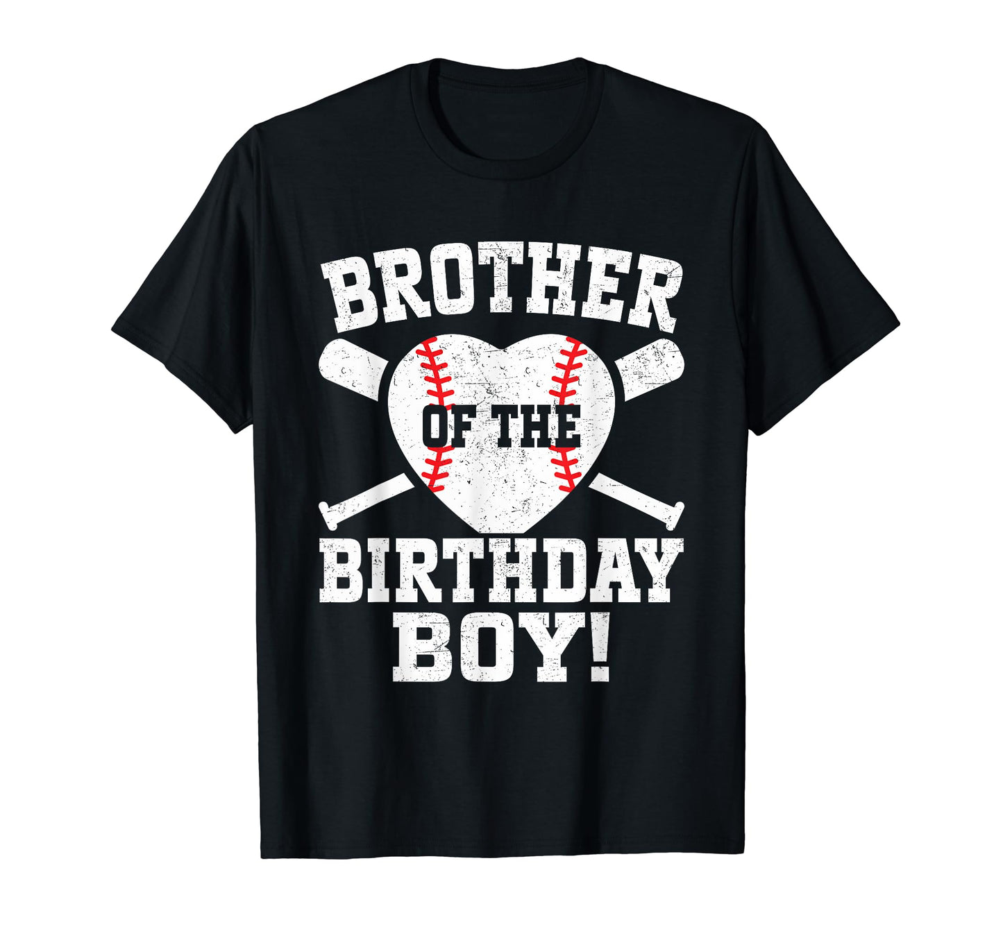 Brother Birthday Baseball Bday Matching T-Shirt - Streetwear Style Unisex - T-Shirt, Sweatshirt, Hoodie