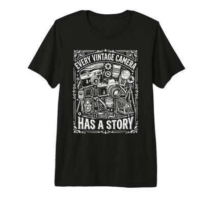Camera Collector Photography T-Shirt - Novelty Apparel Men Women - T-Shirt, Sweatshirt, Hoodie