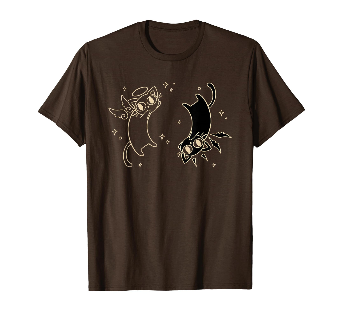 Y2K 90S Ying Yang Cat Tomcat Evil And T-Shirt - Graphic Print Men Women - T-Shirt, Sweatshirt, Hoodie