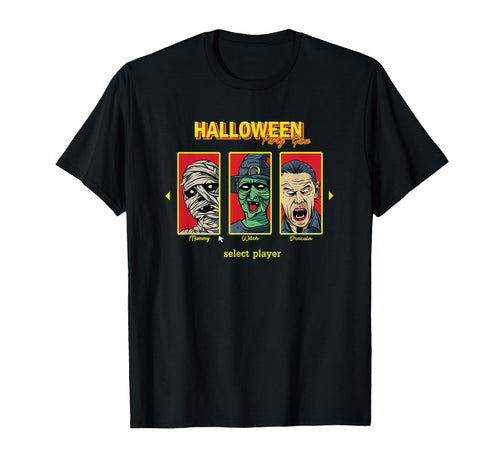Halloween Costume Select Player T-Shirt - Fun Novelty Design Unisex - T-Shirt, Sweatshirt, Hoodie