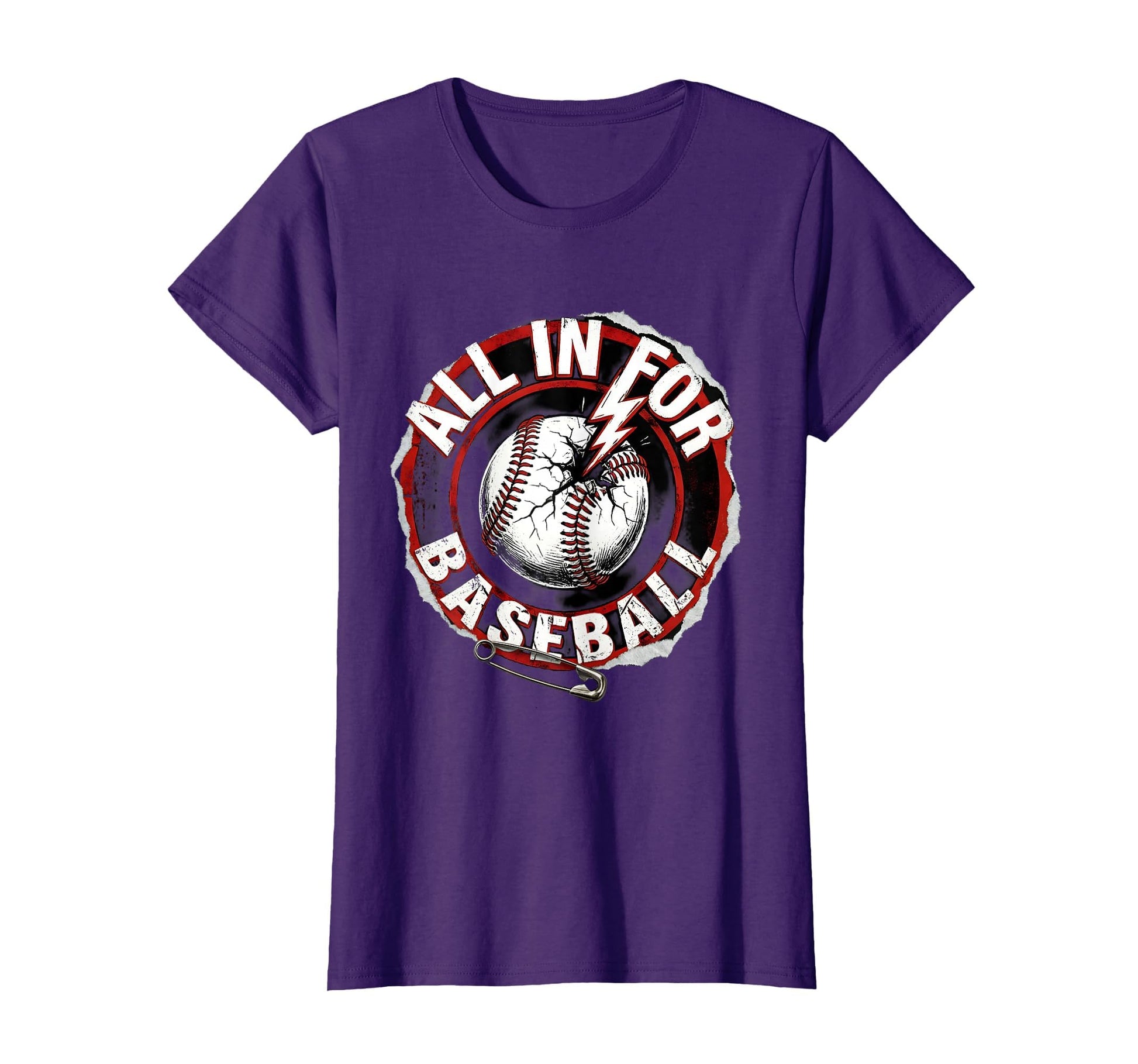 All Baseball Mom T-Shirt - Novelty Apparel Unisex - T-Shirt, Sweatshirt, Hoodie