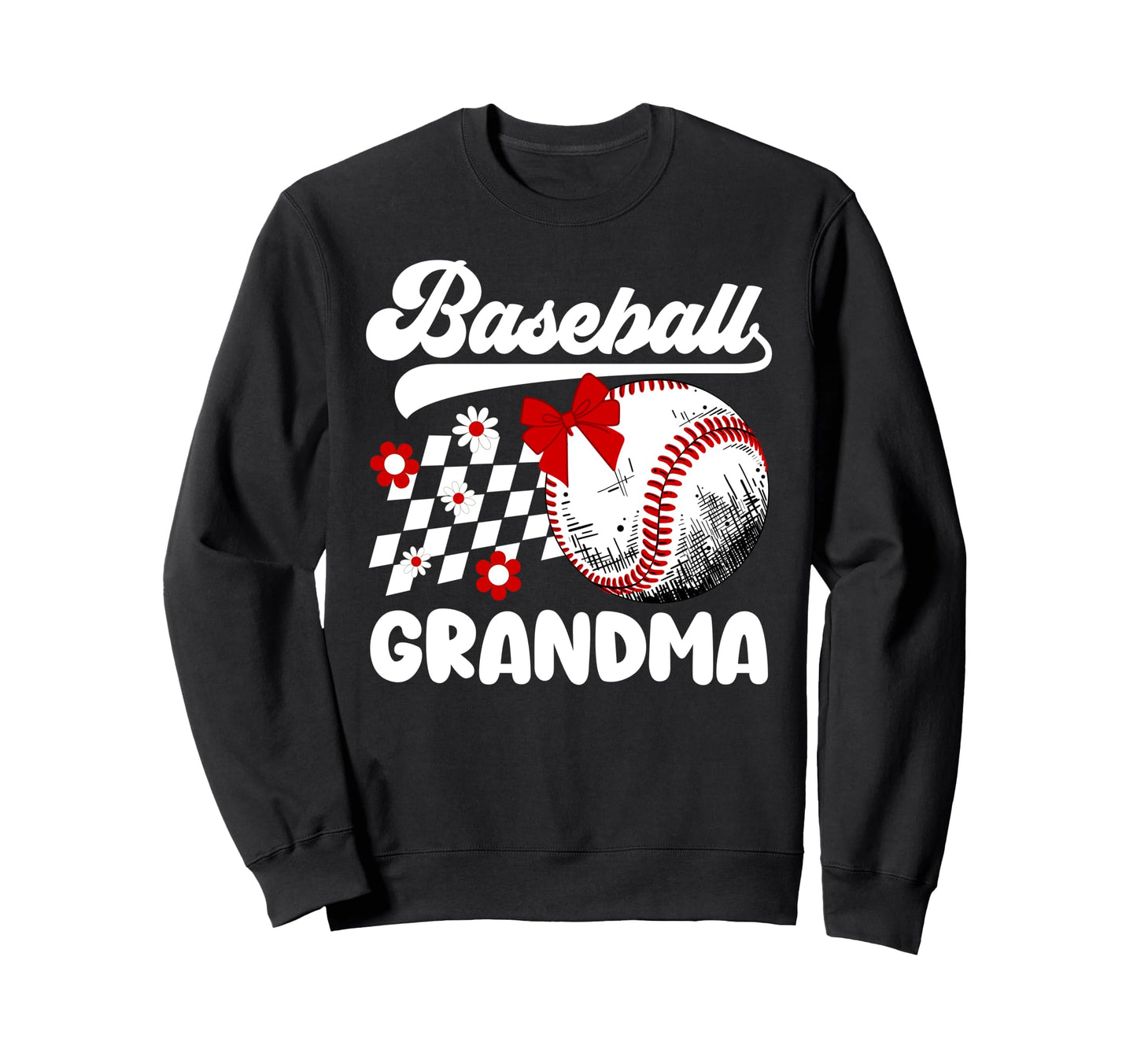 Baseball Grandma Baseball Player Sweatshirt - Streetwear Style Men Women - T-Shirt, Sweatshirt, Hoodie