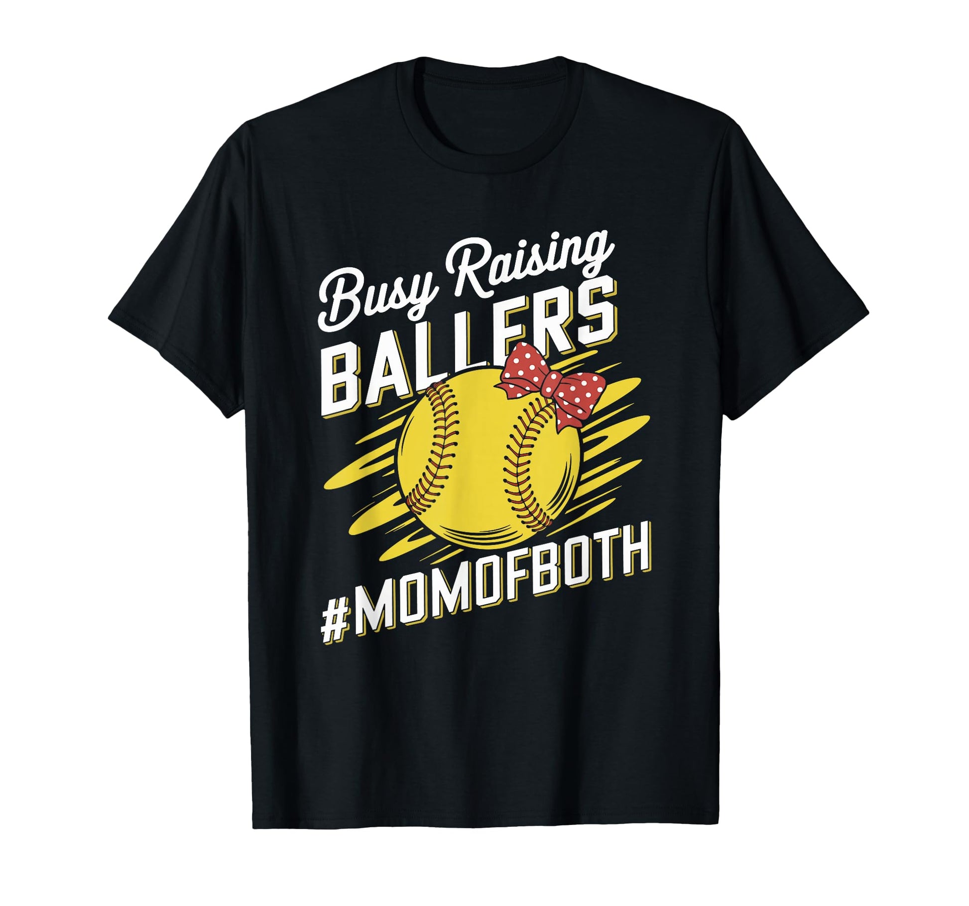Softball Sports Player Mother Raising T-Shirt - Minimalist Print Men Women - T-Shirt, Sweatshirt, Hoodie
